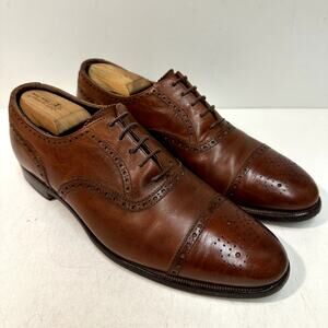 VGUC Crockett & Jones x Ralph Lauren Cap Toe Oxford Bench Made England 10.5